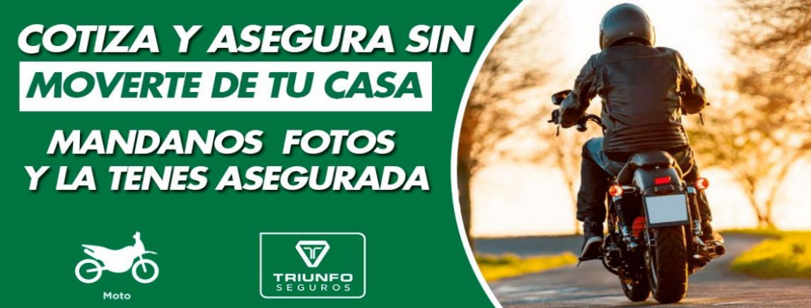 seguro de motos triundo